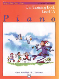 Alfred's Basic Piano Library Ear Training 1A (noty na klavír)