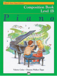 Alfred's Basic Piano Library Composition Book 1B (noty na klavír)