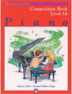 Alfred's Basic Piano Library Composition Book 1A (noty na klavír)