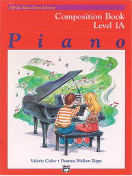 Alfred's Basic Piano Library Composition Book 1A (noty na klavír)