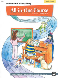 Alfred's Basic Piano Library All In One Course 3 (noty na klavír)