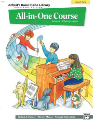 Alfred's Basic Piano Library All In One Course 2 (noty na klavír)