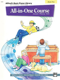 Alfred's Basic Piano Library All In Course 5 (noty na klavír)