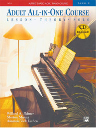 Alfred's Basic Adult All In One Course 2 (noty na klavír) (+audio)