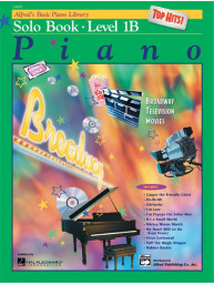 Alfred's Basic Piano Library Top Hits Solo Book 1B (noty na klavír) (+audio)