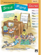 Alfred's Basic Piano Library Group Piano Course 3 (noty na klavír)