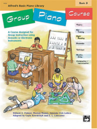 Alfred's Basic Piano Library Group Piano Course 3 (noty na klavír)