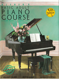 Alfred's Basic Adult Piano Course Lesson Book 2 (noty na klavír) (+audio)
