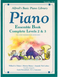 Alfred's Basic Piano Library: Ensemble Book Complete 2 & 3 (noty na klavír)