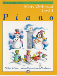 Alfred's Basic Piano Library Merry Christmas 3 (noty na klavír)