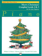 Alfred's Basic Piano Library Merry Christmas 2-3 (noty na klavír)