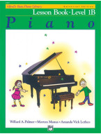 Alfred's Basic Piano Library Lesson 1B (noty na klavír)(+audio)