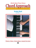 Alfred's Basic Piano Library Chord Approach Technic 1 (noty na klavír)