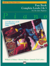 Alfred's Basic Piano Library Fun Book 2-3 Complete (noty na klavír)