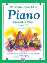 Alfred's Basic Piano Library Ensemble Book 1B (noty na klavír)