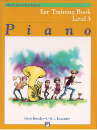 Alfred's Basic Piano Library Ear Training 3 (noty na klavír)