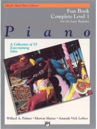Alfred's Basic Piano Course Fun Book Complete Level 1 (noty na klavír)