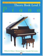 Alfred's Basic Piano Library Theory 5 (noty na klavír)