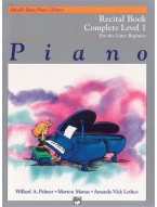 Alfred's Basic Piano Library Recital 1 Complete (noty na klavír)
