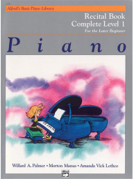 Alfred's Basic Piano Library Recital 1 Complete (noty na klavír)