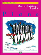 Alfred's Basic Piano Library Merry Christmas 4 (noty na klavír)