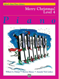 Alfred's Basic Piano Library Merry Christmas 4 (noty na klavír)