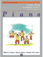 Alfred's Basic Piano Library Technic Book 1 Complete (noty na klavír)