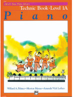 Alfred's Basic Piano Library Technic Book 1A (noty na klavír)