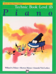Alfred's Basic Piano Library Technic Book 1B (noty na klavír)