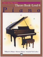 Alfred's Basic Piano Library Theory Book 6 (noty na klavír)