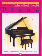 Alfred's Basic Piano Library Technic Book 4 (noty na klavír)