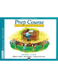 Alfred's Basic Piano Library Prep Course Solo B (noty na klavír)