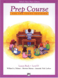 Alfred's Basic Piano Library Prep Course Lesson D (noty na klavír)