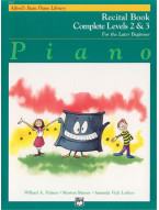 Alfred's Basic Piano Library Recital Book 2-3 Complete (noty na klavír)