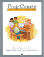Alfred's Basic Piano Library Prep Course Lesson F (noty na klavír)