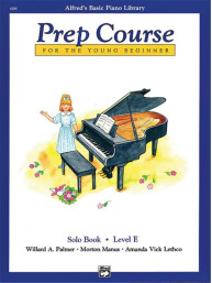 Alfred's Basic Piano Library Prep Course Solo E (noty na klavír)