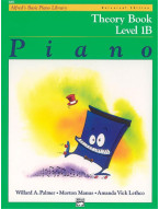 Alfred's Basic Piano Library Theory Book 1B (noty na klavír)