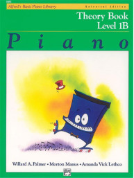 Alfred's Basic Piano Library Theory Book 1B (noty na klavír)