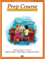 Alfred's Basic Piano Library Prep Course Theory A (noty na klavír)