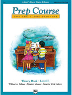 Alfred's Basic Piano Library Prep Course Theory B (noty na klavír)