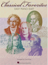 Classical Favorites (noty na snadný čtyřruční klavír)