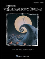 Tim Burton's The Nightmare Before Christmas / Ukradené vánoce (velké noty na snadný klavír)