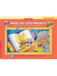 Music For Little Mozarts: Music Workbook 1 (noty na klavír)