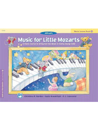 Music For Little Mozarts: Music Lesson Book 4 (noty na klavír)