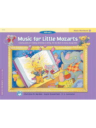 Music For Little Mozarts: Music Workbook 4 (noty na klavír)