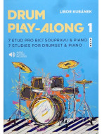 Libor Kubánek: Drum play-along 1 (+audio)
