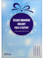 České vánoční koledy pro 4 flétny (+audio)