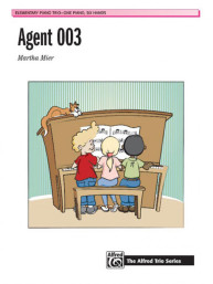 Martha Mier: Agent 003 (noty na šestiruční klavír)