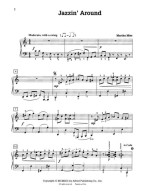 Martha Mier: Jazzin' Around (noty na klavír)