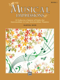 Martha Mier: Musical Impressions, Book 3 (noty na klavír)
